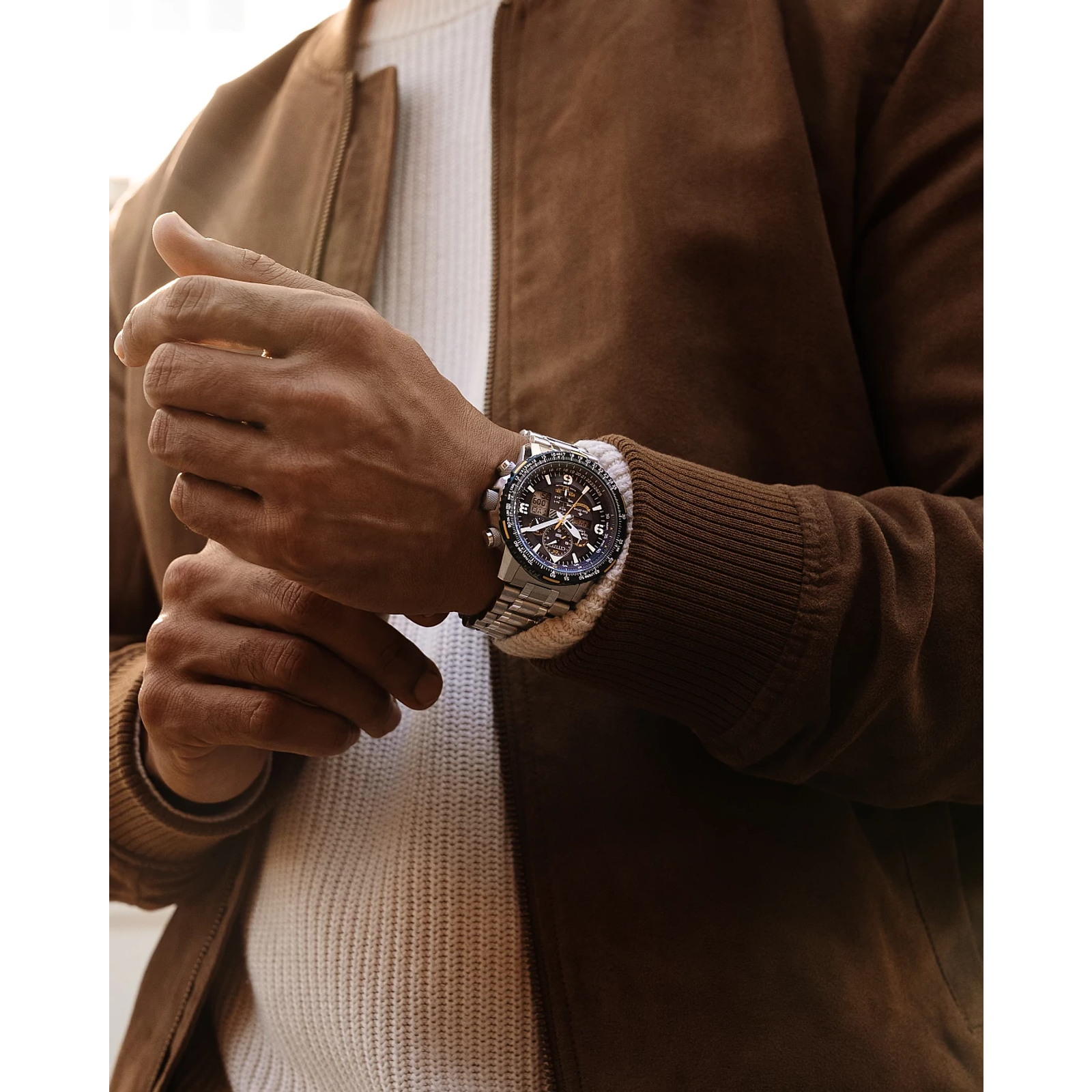 Reloj Citizen Promaster Skyhawk A-T Cronómetraje Atómico JY8078-52L | Elegancia relojería